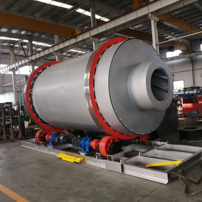 380V Τετάρτης 30 t/h Στροφική στεγνωτήρας αμμουδιάς με πιστοποίηση CE και 1% υγρασία εξόδου
