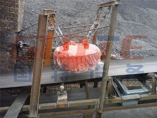 Ανταλλακτικά οποιαδήποτε στιγμή 750 KG δίσκος αναστέλλεται ηλεκτρομαγνητικός διαχωριστής ορυκτών