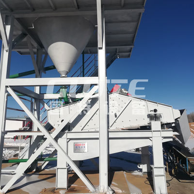 3800 KG χωρητικότητα εξόρυξη αποχέτευση δονητική οθόνη για τη διαλογή λειτουργία πλέγμα μηχανή