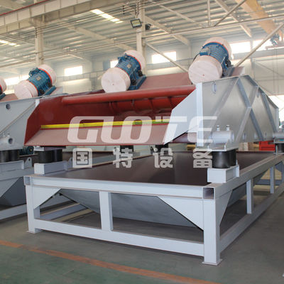 Μέγεθος L*W*H Διαφορετικό μοντέλο 3800 KG Γραμμικός διαχωριστής σκηνής δονήσεων για την εξόρυξη άμμου