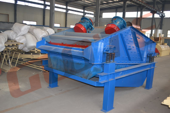 220V/380 τάση Μεγάλη έξοδος Ελέγχου ορυχείων Feldspar Vibrating Scalper Dewatering Screen Machine