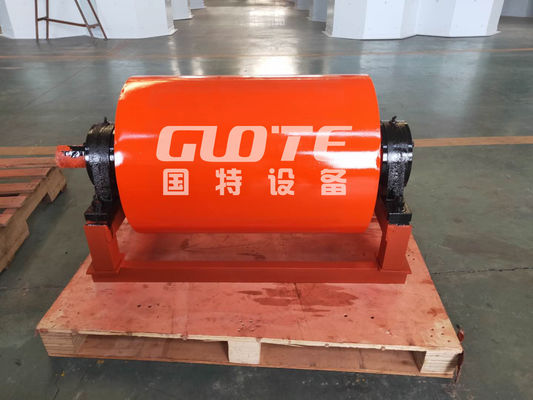 600-1600mm μήκος κυλίνδρου υψηλή ακαμψία ισχυρός ξηρός εξορυκτικός διαχωριστής μαγνητικός διαχωριστής