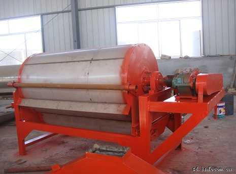600-1600mm μήκος κυλίνδρου υψηλή ακαμψία ισχυρός ξηρός εξορυκτικός διαχωριστής μαγνητικός διαχωριστής