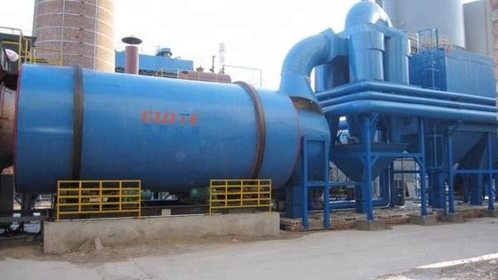 3 Pass περιστροφικό στεγνωτήρα ορυκτών με μικρό τύμπανο και ανθεκτική κατασκευή