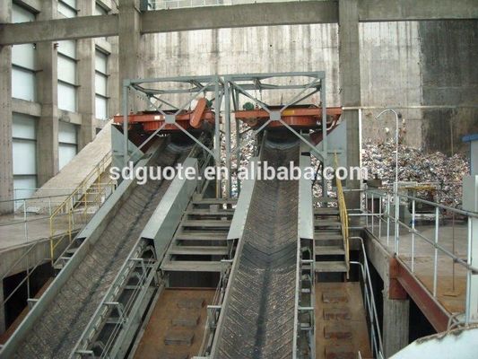 Παρέχεται η σειρά βίντεο εξερχόμενης επιθεώρησης RCDD Κρεμασμένος μεταγωγικός ιμάντα μαγνητικός διαχωριστής