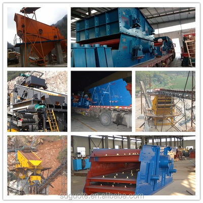 Μεγάλη χωρητικότητα 10-245t/h Rotary Vibrating Screen με διακριτικό μέγεθος πλέγματος 3-150mm