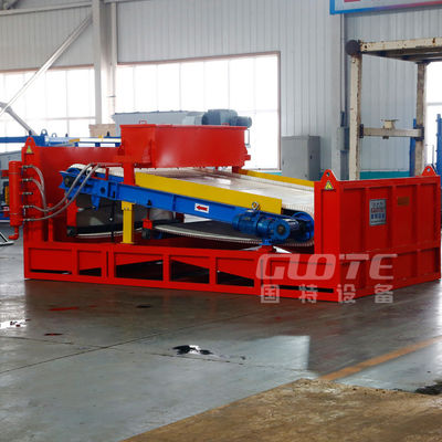 Μέγεθος τροφοδότησης 0-1,2 mm Overband Flat Magnetic Separator για αυτοκαθαριστική μεταγωγική ζώνη