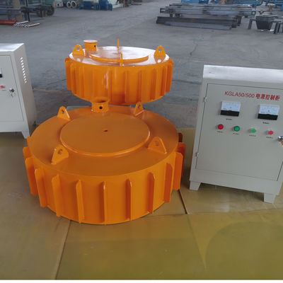 Μαγνητικός διαχωριστής χωρητικότητας 750 KG Διαχωριστής σιδήρου με 1,5 χρόνια βασικά εξαρτήματα