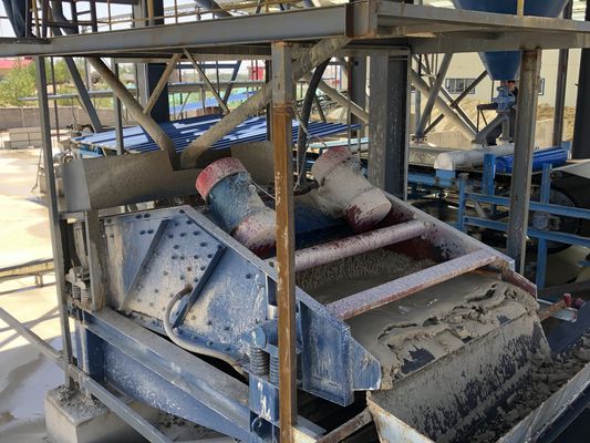 Διαφορετικό μοντέλο 10 - 50 τόνων Μεγάλη χωρητικότητα σίτισης Δικτύωμα δονήματος για αποχέτευση αποβρύχων
