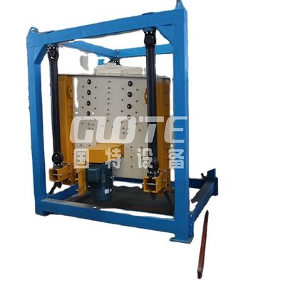 2000 KG χωρητικότητα τετραγωνική οθόνη κλίσης δονητική οθόνη ταξινόμηση με 1-5 στρώματα