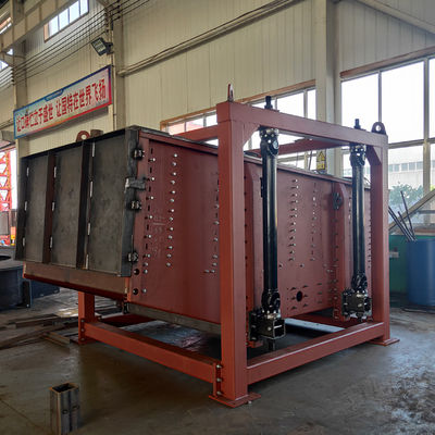 1-50tph Ικανότητα Swing Screen Ore Vibrating Screen με εξαρτήματα πυρήνα κινητήρα