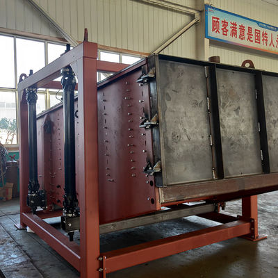 1-50tph Ικανότητα Swing Screen Ore Vibrating Screen με εξαρτήματα πυρήνα κινητήρα