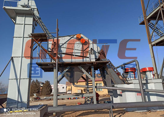 2023 Φαρακική γραμμή παραγωγής αμμουδιού σχιστολιθικού αερίου για διαχωρισμένο μετάλλιο 0,106-0,85 mm