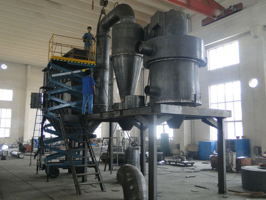 Διάμετρος L*W*H 7000*2000*3000 mm Συμπληρωματής υπερτελής σκόνης για μηχανή διαχωρισμού αέρα