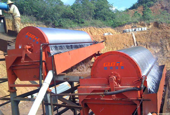Μόνιμος μαγνήτης και υγρό σχεδιασμό 350 KG υγρό τύμπανο μαγνητικό διαχωριστικό για διαχωρισμό σιδήρου