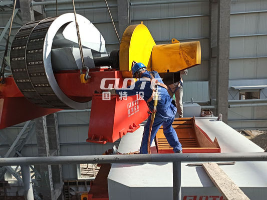 GTLH-3000 Βόρειος παλμικός μαγνητικός διαχωριστής υψηλής κλίσης για την επεξεργασία ορυκτών