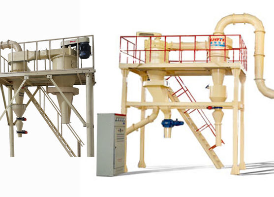 7-280kw Ultra Fine Fly Ash Powder Air Classifier με συλλέκτη σκόνης κυκλώνα