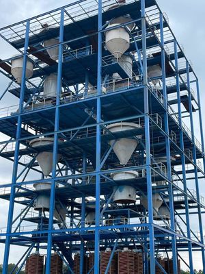 Γραμμή παραγωγής άμμου πυριτίου 200T/H Εγκατάσταση πλύσης άμμου και απομάκρυνσης ξηρού σιδήρου με 1