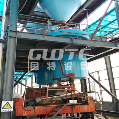 500 KG Hydrosizer υγρή δονητική οθόνη χωριστής άμμου κυκλικός τύπος