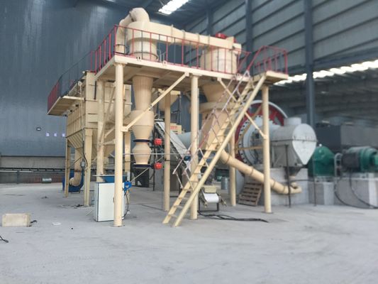 Πράσινη γραμμή παραγωγής διαχωριστή αέρα για χημικές σκόνες