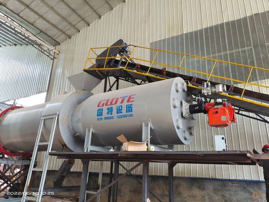 SUS304L Σίλικας Sand 3 Drum περιστρεφόμενο στεγνωτήρα για μακρά διάρκεια ζωής στη βιομηχανία εξόρυξης ενέργειας