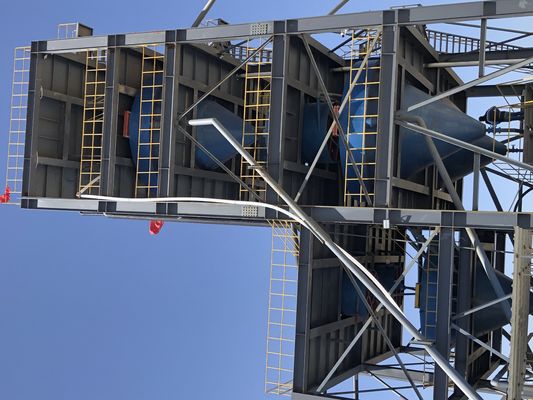 Η γραμμή καθαρισμού και ταξινόμησης άμμου πυριτίου γυάλινης ποιότητας για ακριβή καθαρισμό