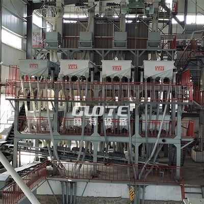 Μηχανή σίτισης χαλίκις με μεγάλη χωρητικότητα γραμμικής δονητικής οθόνης και δίχτυ 2-120