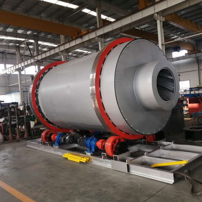 2000KG βάρος βιομηχανική άμμος περιστροφικό στεγνωτήρα τύμπανο για κάρβουνο πηλό λάσπη τσιμέντο λάσπη μεταλλεύματος
