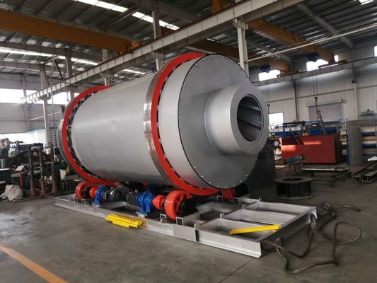 Ρυθμίσιμη θερμοκρασία Τρία περιστρεφόμενα τύμπανο στεγνωτήρα για την είσοδο υγρασίας 10-15%