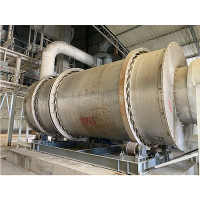 Αποτέλεσμα ξήρανσης με 10-15% εισροή υγρασίας Άμμος σκόνη σωματιδίων Rotary Drum Dryer