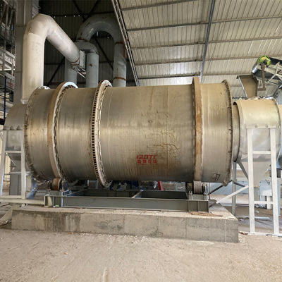 Μεγάλη χωρητικότητα 6-45t/h Πολλαπλό υλικό μηχανή ξήρανσης τύμπανο ξηραντήρι ροτάρι άμμου