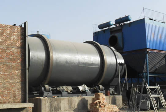 Μεγάλη χωρητικότητα 6-45t/h Πολλαπλό υλικό μηχανή ξήρανσης τύμπανο ξηραντήρι ροτάρι άμμου