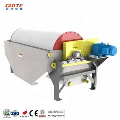 1.1kw NdFeB εξοπλισμός μαγνητικής επωφελήσεως μεταλλικού μετάλλου μόνιμος περιστρεφόμενος τύμπανος μαγνητικός διαχωριστής