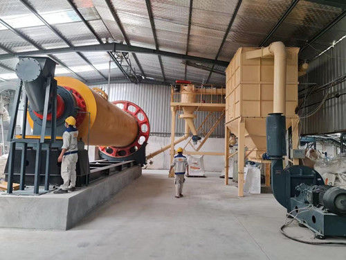 1-50T/H χωρητικότητα υψηλής καθαρότητας Σίλικας Άμμος Σφαίρα Mill για Εργαστήριο Πειραματισμού και Έρευνας