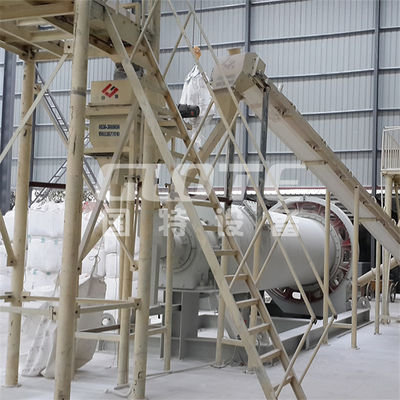 Εύκολη συντήρηση Κερματικό Liner Ball Mill Machine Τρίχωση Ball Mill