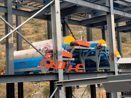 100000 KG εργοστάσιο επεξεργασίας λίθου ποταμού και άμμου πυριτίου με βιντεοεπισκόπηση
