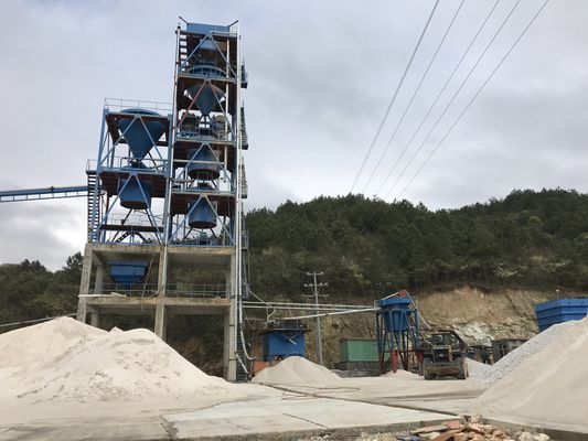 Εγκαταστάσεις επεξεργασίας λιπαντικής άμμου πυριτίου για το πλύσιμο και την ταξινόμηση άμμου γυάλινης ποιότητας