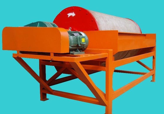 Διάμετρος ζώνης 500-1400mm Υψηλός μαγνήτης ξηρός τύμπανος Μαγνητικός διαχωριστής για μηχανήματα διαχωρισμού ορυχείων χρυσού