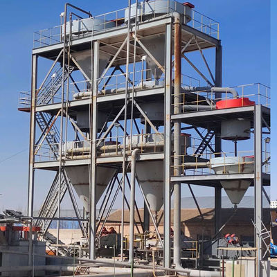 Η γραμμή παραγωγής της Frac Sand Making με μαγνητικό διαχωριστή και πλυντήριο άμμου με κουαρτζή
