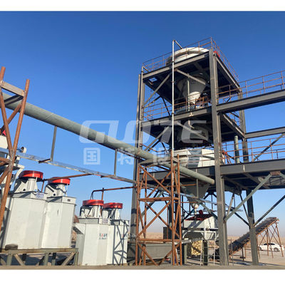 Η γραμμή παραγωγής της Frac Sand Making με μαγνητικό διαχωριστή και πλυντήριο άμμου με κουαρτζή
