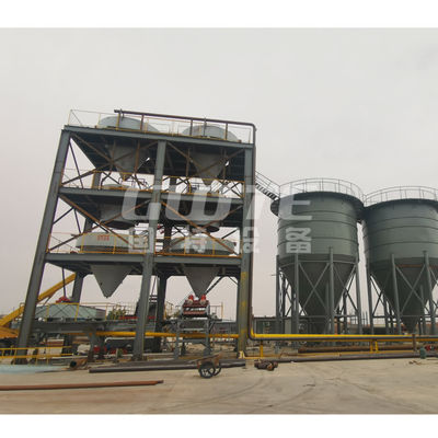 Η γραμμή παραγωγής της Frac Sand Making με μαγνητικό διαχωριστή και πλυντήριο άμμου με κουαρτζή