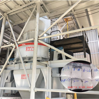 Υψηλής χωρητικότητας 35mm Max Size Quartz Sand Making Machine για 4-120 Mesh Silica Sand