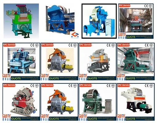 4800 KG φορτίο υγρό ηλεκτρομαγνητικό μαγνητικό εξοπλισμό διαχωρισμού με χωρητικότητα 30-200 TPH