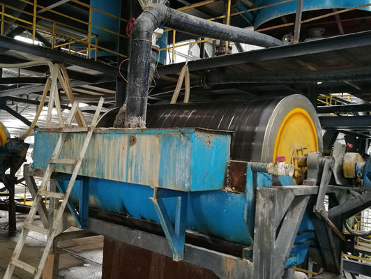 2350 KG ακρίβεια Μαγνητικός πολλαπλών κυλίνδρων διαχωριστής για υγρό διαχωρισμό λεπτών ορυκτών μετάλλων 2022