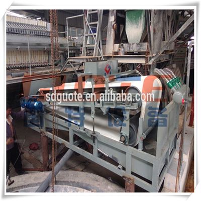2000 kg χωρητικότητα υγρή ζώνη μαγνητικός διαχωριστικός διαχωριστής κουαρτς και χωρητικότητα φορτίου