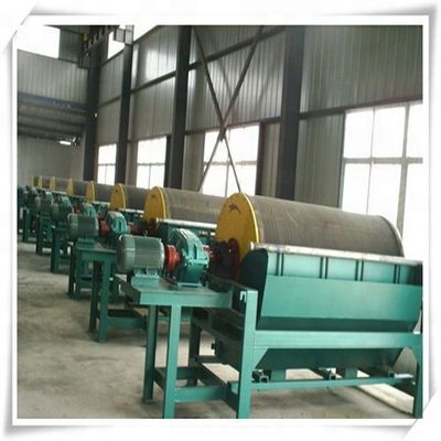 2350 KG Νερό επεξεργασία χαμηλής έντασης διαχωριστικό ορυκτών ξηρό μαγνητικό διαχωριστικό τύμπανο με Gauss