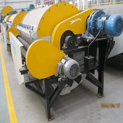 Μέγεθος κυλίνδρου 400*600mm Μαγνητικός διαχωριστής υγρού και ξηρού τύμπανου για εργοστάσιο επεξεργασίας σιδηρού αμμου