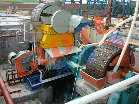 Μέγεθος τροφοδοσίας 0,074-2mm υγρός μαγνητικός διαχωριστής υψηλής έντασης για εξοπλισμό εξορύξεων