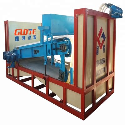 GTGB Series Plate Wet Magnetic Separator για τον διαχωρισμό σιδήρου από άμμο πυριτίου και την αποτελεσματικότητα