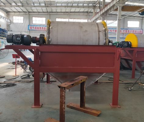 KG 1400mm μήκος τύμπανο ξηρός τύπος μαγνητικός διαχωριστής για τον διαχωρισμό και την αφαίρεση σιδήρου